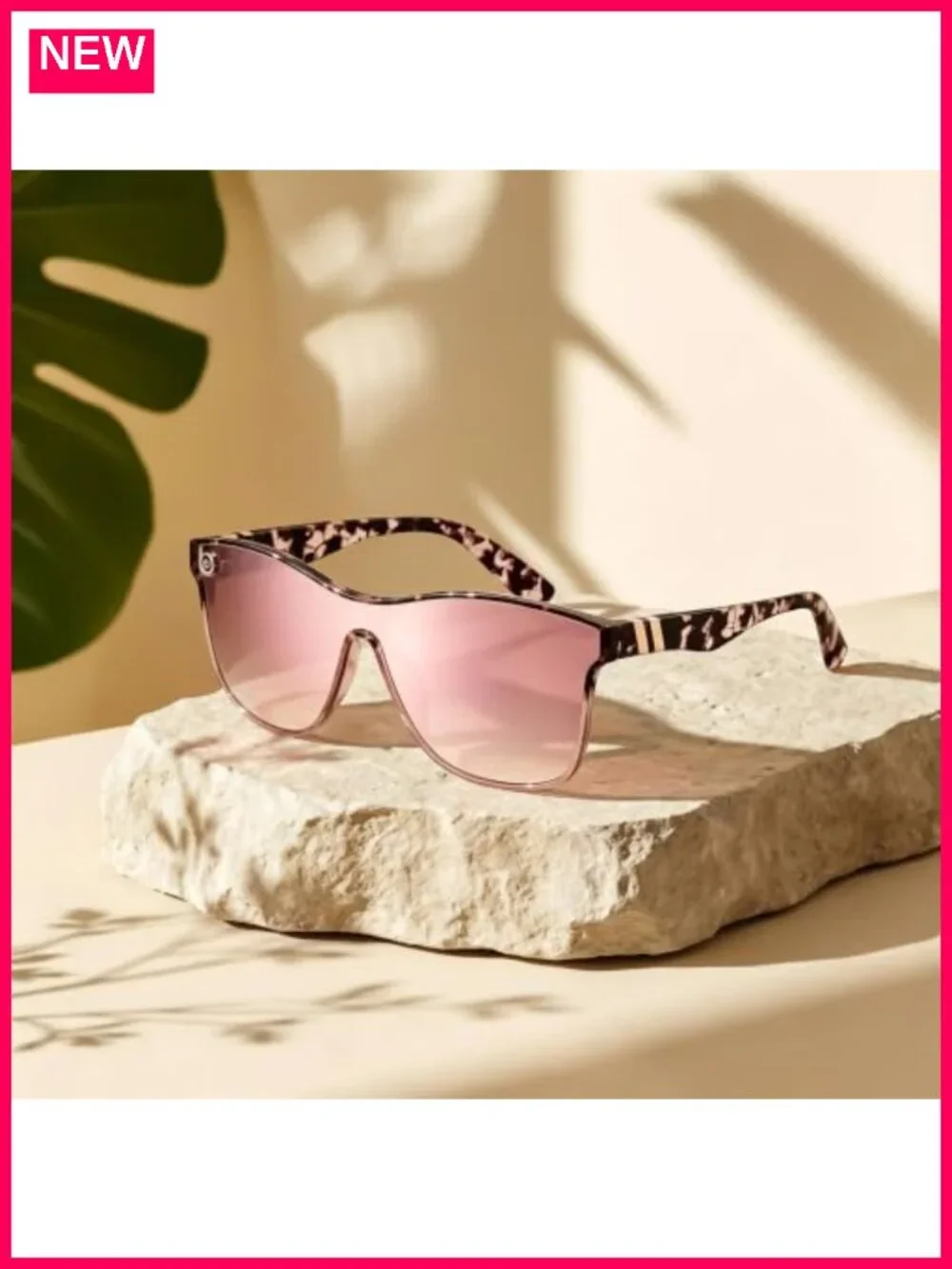 UV400 Protective Sunglasses Square Frame Mirrored Lens Driving Casual Shades